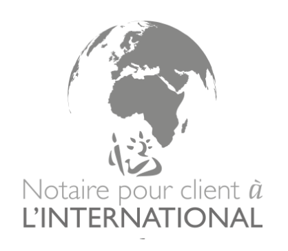 Notaires à l'international